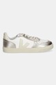 Veja sneakersy skórzane dziecięce Small V-10 Laces CX0521003C.28.35 złoty AW25