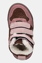Παιδικές χειμερινές μπότες σουέτ Veja Small V-10 Mid Winter ροζ DF0320994C.22.27