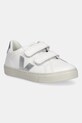 Veja scarpe da ginnastica per bambini in pelle Small Esplar bassa bianco SV0520956C.28.35