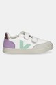 Veja teniși din piele copii Small V-12 XV0503793C.28.35 alb AW25
