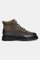 Gant trapery skórzane Hillprep 31643121 zielony AW25
