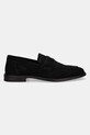 Μοκασίνια σουέτ Gant Lozham 31673115 μαύρο AW25