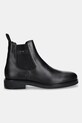 Gant sztyblety skórzane Prepdale 31651105 czarny AW25