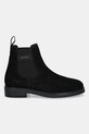 Gant sztyblety zamszowe Prepdale 31653106 czarny AW25