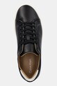 Δερμάτινα αθλητικά παπούτσια Calvin Klein PURE LOW LACEUP CUPSOLE HF LTH μαύρο HM0HM01859