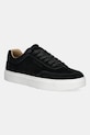 Calvin Klein sneakersy zamszowe CLEAN CUP LOW LACEUP OXF SU niska czarny HM0HM01880