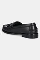 Încălțăminte Tommy Hilfiger mocasini de piele TH TASSEL LTH LOAFER FM0FM05494 negru