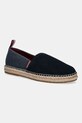 Tommy Hilfiger espadryle TH FLEX MIX ESPADRILLE tekstylny granatowy FM0FM05497