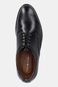 Kožené polobotky Tommy Hilfiger TH THUNIT LTH SHOE černá FM0FM05533