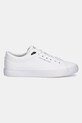 Tenisky Tommy Hilfiger TH HI VULC CORE LOW LTH II ESS FM0FM05511 biela AW25