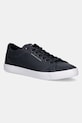 Кроссовки Tommy Hilfiger TH HI VULC CORE LOW LTH II ESS низкая тёмно-синий FM0FM05511