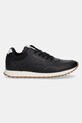 Δερμάτινα αθλητικά παπούτσια Tommy Hilfiger NEW RUNNER EVA LTH ESS FM0FM05512 μαύρο AW25