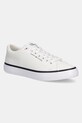 Tenisky Tommy Hilfiger TH HI VULC CORE LOW II MESH Planet friendly béžová FM0FM05513