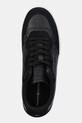 Δερμάτινα αθλητικά παπούτσια Tommy Hilfiger TH BASKET BETTER MIX LTH μαύρο FM0FM05520