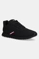 Tommy Hilfiger sneakers NEW RUNNER EVA CORPO KNIT mic de statură negru FM0FM05648