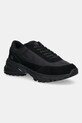 Αθλητικά Calvin Klein Jeans HIKE RUNNER CASUAL NY-SU δέρμα σαμουά μαύρο YM0YM01292
