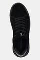 Замшевые кроссовки Calvin Klein Jeans CHUNKY CUPSOLE SU чёрный YM0YM01299