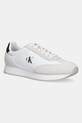Calvin Klein Jeans sneakersy RETRO RUNNER LACE UP NY-SU skóra zamszowa beżowy YM0YM01325
