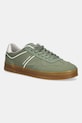 Tommy Jeans sportcipő THE GREENWICH MIX MEDIA nappa bőr zöld EM0EM01586