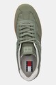 Tommy Jeans sneakers THE GREENWICH MIX MEDIA verde EM0EM01586