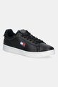 Tommy Jeans sneakers din piele ARCHIVE '98 mic de statură negru EM0EM01596