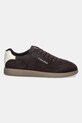 Замшеві кросівки Calvin Klein LOW CUPSOLE LACEUP SU HM0HM01946 коричневий AW25