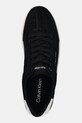 Замшеві кросівки Calvin Klein LOW CUPSOLE LACEUP SU чорний HM0HM01946