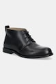 Calvin Klein półbuty skórzane ESS RUBBER DESERT BOOT LTH eleganckie czarny HM0HM01979