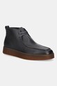 Шкіряні туфлі Calvin Klein HYBRID CUP APRON BOOT LTH лицьова шкіра коричневий HM0HM01987