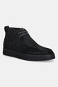 Calvin Klein półbuty skórzane HYBRID CUP APRON BOOT NU W skóra licowa czarny HM0HM02057
