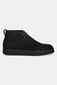 Calvin Klein półbuty skórzane HYBRID CUP APRON BOOT NU W HM0HM02057 czarny NC25