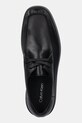 Δερμάτινα κλειστά παπούτσια Calvin Klein HYBRID CUP WALLABEE LTH μαύρο HM0HM02062