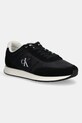 Calvin Klein sneakersy RETRO RUNNER ESS MIX MAT skóra zamszowa czarny YM0YM01361