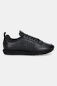 Δερμάτινα αθλητικά παπούτσια Calvin Klein RETRO RUNNER SOCK LACEUP LTH YM0YM01362 μαύρο AW25