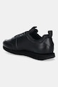 Παπούτσια Δερμάτινα αθλητικά παπούτσια Calvin Klein RETRO RUNNER SOCK LACEUP LTH YM0YM01362 μαύρο