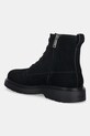 Обувь Замшевые кроссовки Calvin Klein COMBAT ESS LACE UP ZIP BOOT SU YM0YM01371 чёрный