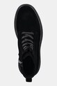 Замшевые кроссовки Calvin Klein COMBAT ESS LACE UP ZIP BOOT SU чёрный YM0YM01371