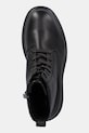 Calvin Klein buty skórzane COMBAT ESS LACE UP ZIP BOOT LTH czarny YM0YM01373