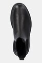 Calvin Klein sztyblety skórzane COMBAT ESS CHELSEA BOOT LTH czarny YM0YM01374