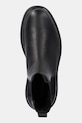 Kožne gležnjače Calvin Klein COMBAT ESS CHELSEA BOOT LTH crna YM0YM01374