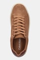Замшевые кроссовки Calvin Klein CLASSIC CUPSOLE LACEUP SU коричневый YM0YM01434