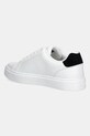Παπούτσια Δερμάτινα αθλητικά παπούτσια Calvin Klein CLASSIC CUPSOLE LACEUP LTH YM0YM01435 λευκό