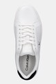 Δερμάτινα αθλητικά παπούτσια Calvin Klein CLASSIC CUPSOLE LACEUP LTH λευκό YM0YM01435