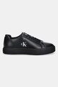Кросівки Calvin Klein BASKET CUPSOLE LACEUP LTH ML YM0YM01460 чорний AW25