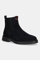 Σουέτ μπότες τσέλσι Tommy Hilfiger COMFORT LWT SDE CHELSEA δέρμα σαμουά σκούρο μπλε FM0FM05592