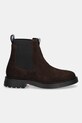 Semišové kotníkové boty Tommy Hilfiger COMFORT LWT SDE CHELSEA FM0FM05592 hnědá AW25