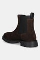 Boty Semišové kotníkové boty Tommy Hilfiger COMFORT LWT SDE CHELSEA FM0FM05592 hnědá