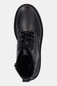 Δερμάτινα παπούτσια Tommy Jeans TJM LACE UP RUBBERIZED μαύρο EM0EM01628