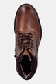 Кожаные ботинки Tommy Hilfiger CLEATED HILFIGER W LTH BOOT коричневый FM0FM05562