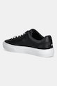 Obuwie Tommy Hilfiger sneakersy skórzane PREMIUM DRESS CUPSOLE LTH FM0FM05572 czarny